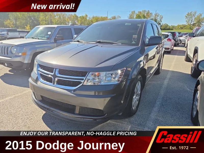 Gray 2015 Dodge Journey SE for sale in Cedar Rapids, IA