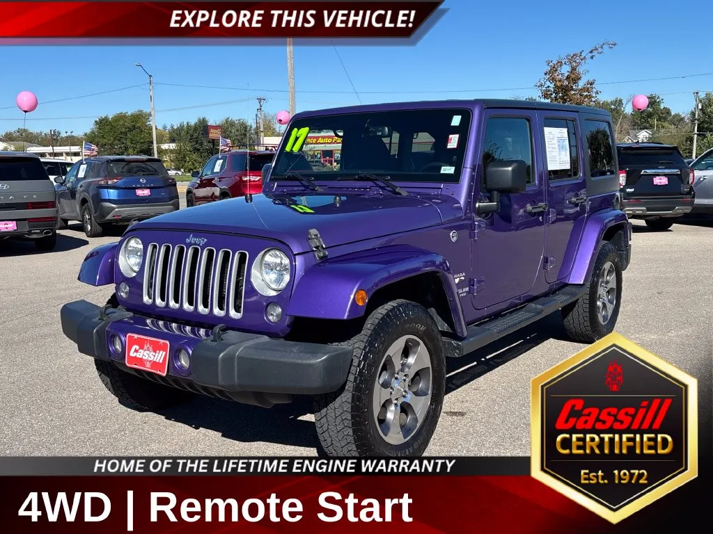 2017 Jeep Wrangler Unlimited
