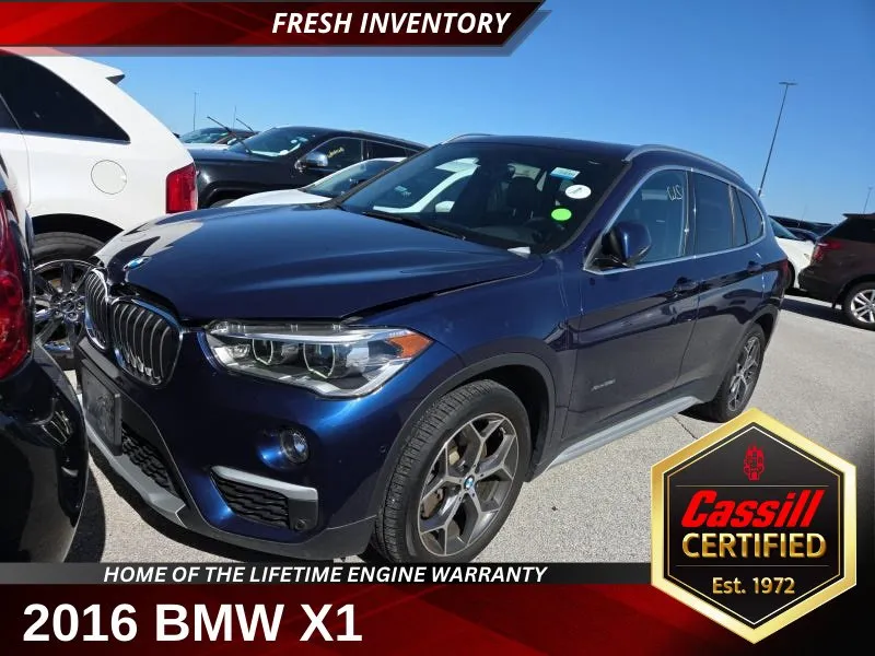Blue 2016 BMW X1 xDrive28i for sale in Cedar Rapids, IA