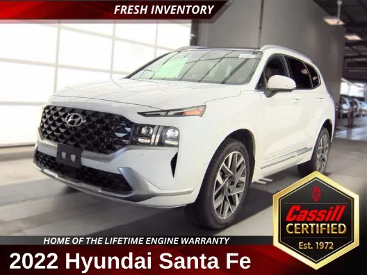 White 2022 Hyundai Santa Fe Calligraphy for sale in Cedar Rapids, IA