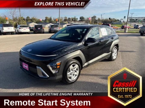 Black 2025 Hyundai Kona SE for sale in Cedar Rapids, IA