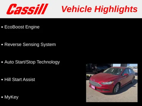Another view of 2017 Ford Fusion SE for sale in Cedar Rapids, IA at Cassill Motors