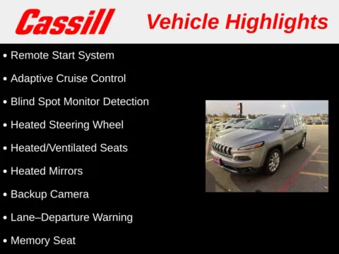 Another view of 2016 Jeep Cherokee Limited for sale in Cedar Rapids, IA at Cassill Motors