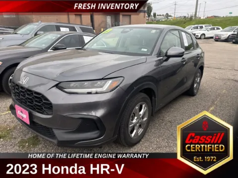 Gray 2023 Honda HR-V LX for sale in Cedar Rapids, IA
