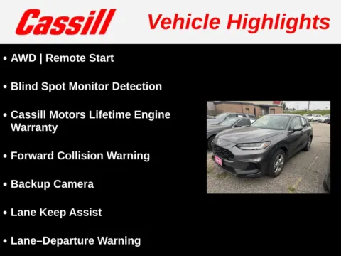 Another view of 2023 Honda HR-V LX for sale in Cedar Rapids, IA at Cassill Motors