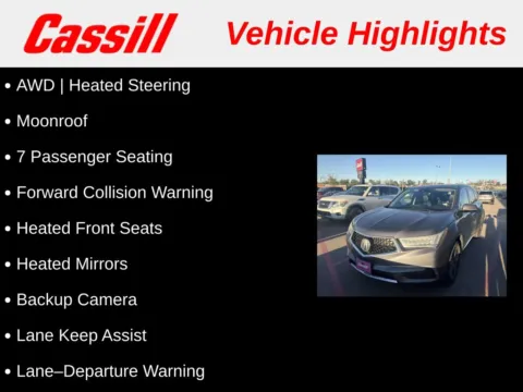Another view of 2017 Acura MDX 3.5L for sale in Cedar Rapids, IA at Cassill Motors