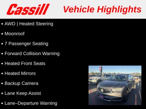 Another view of 2017 Acura MDX 3.5L for sale in Cedar Rapids, IA at Cassill Motors