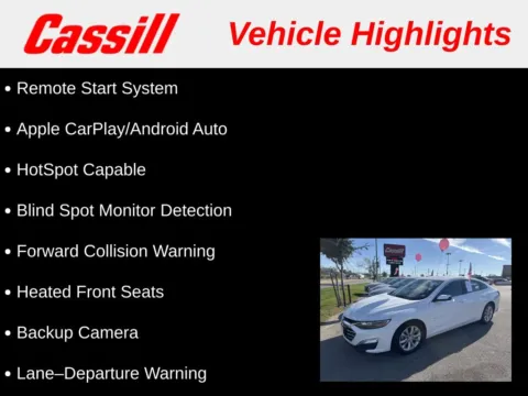 Another view of 2020 Chevrolet Malibu LT for sale in Cedar Rapids, IA at Cassill Motors