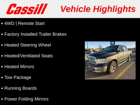 Another view of 2015 Ram 1500 Laramie for sale in Cedar Rapids, IA at Cassill Motors
