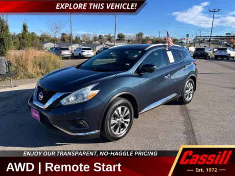 Blue 2017 Nissan Murano SL for sale in Cedar Rapids, IA