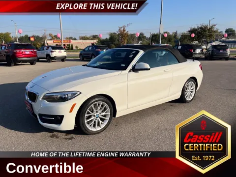 White 2016 BMW 2 Series 228i for sale in Cedar Rapids, IA