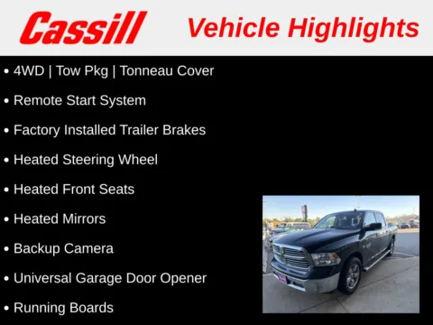 Another view of 2016 Ram 1500 Big Horn for sale in Cedar Rapids, IA at Cassill Motors