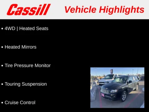 Another view of 2014 Jeep Compass Latitude for sale in Cedar Rapids, IA at Cassill Motors