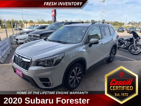 White 2020 Subaru Forester Limited for sale in Cedar Rapids, IA