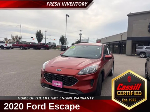 Orange 2020 Ford Escape SE for sale in Cedar Rapids, IA