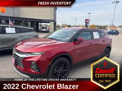 Red 2022 Chevrolet Blazer LT for sale in Cedar Rapids, IA