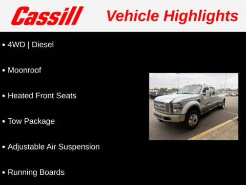 Another view of 2008 Ford F-450SD King Ranch for sale in Cedar Rapids, IA at Cassill Motors