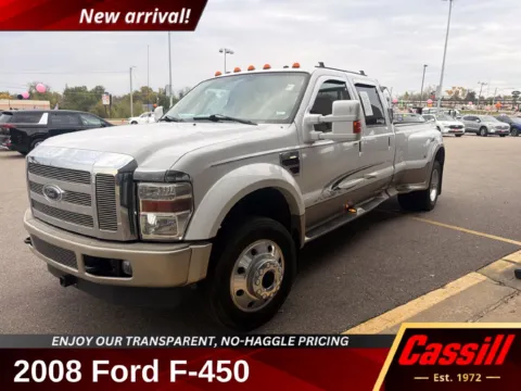 White 2008 Ford F-450SD King Ranch for sale in Cedar Rapids, IA