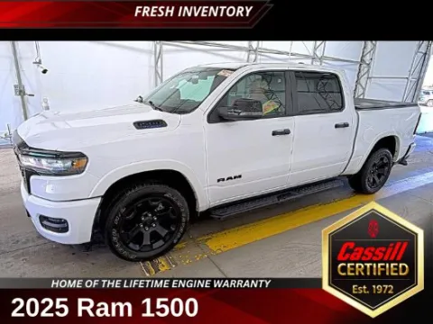 White 2025 Ram 1500 Big Horn/Lone Star for sale in Cedar Rapids, IA