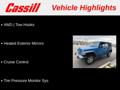 Another view of 2015 Jeep Wrangler Unlimited Sport for sale in Cedar Rapids, IA at Cassill Motors