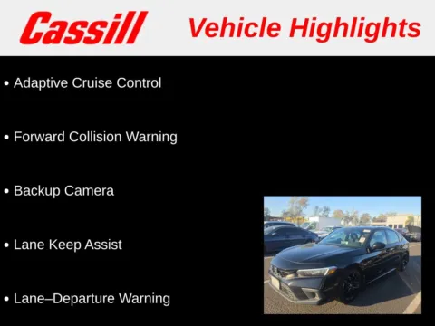 Another view of 2022 Honda Civic Sport for sale in Cedar Rapids, IA at Cassill Motors