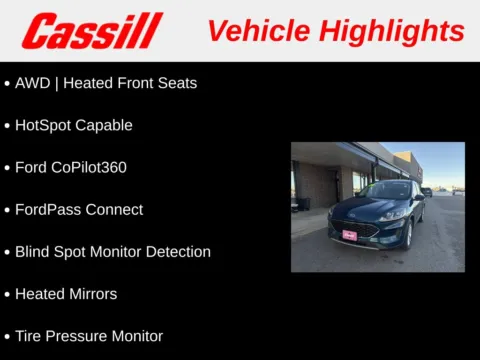 Another view of 2020 Ford Escape SE for sale in Cedar Rapids, IA at Cassill Motors
