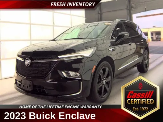 Black 2023 Buick Enclave Essence for sale in Cedar Rapids, IA