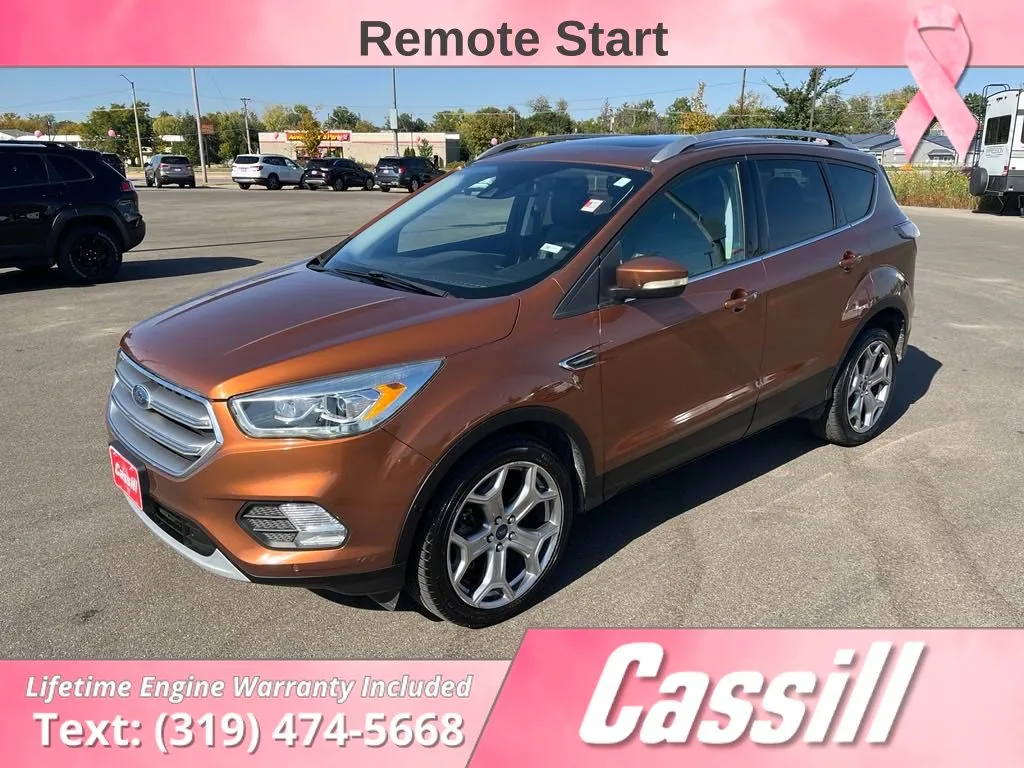 Used 2017 Ford Escape Titanium for sale in Cedar Rapids, IA at