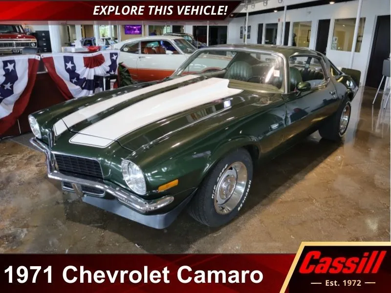 Green 1971 Chevrolet CAMARO for sale in Cedar Rapids, IA