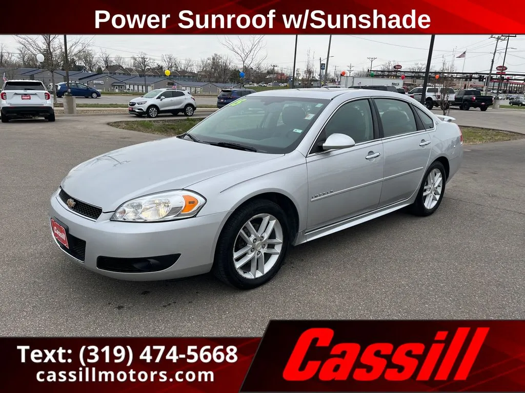 Used 2015 Chevrolet Impala Limited LTZ for sale in Cedar Rapids