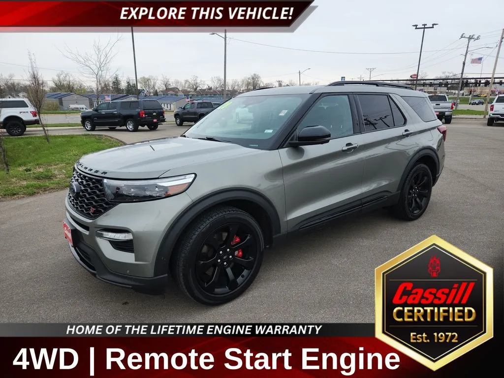 Used 2020 Ford Explorer ST for sale in Cedar Rapids, IA at Cassill