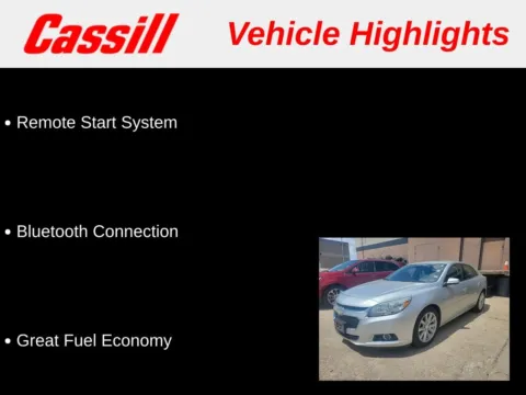 Another view of 2014 Chevrolet Malibu LT for sale in Cedar Rapids, IA at Cassill Motors