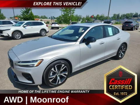 Silver 2025 Volvo S60 Core Dark Theme for sale in Cedar Rapids, IA