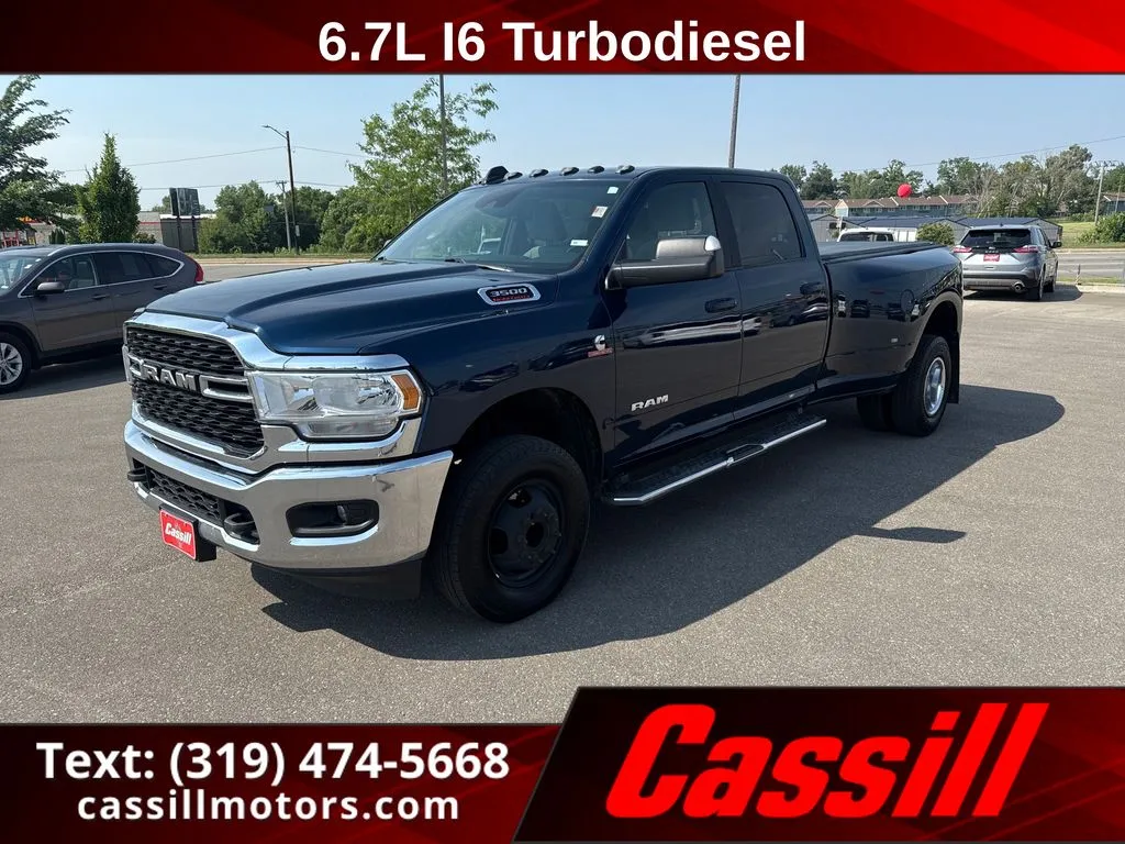 Blue 2022 Ram 3500 Big Horn for sale in Cedar Rapids, IA