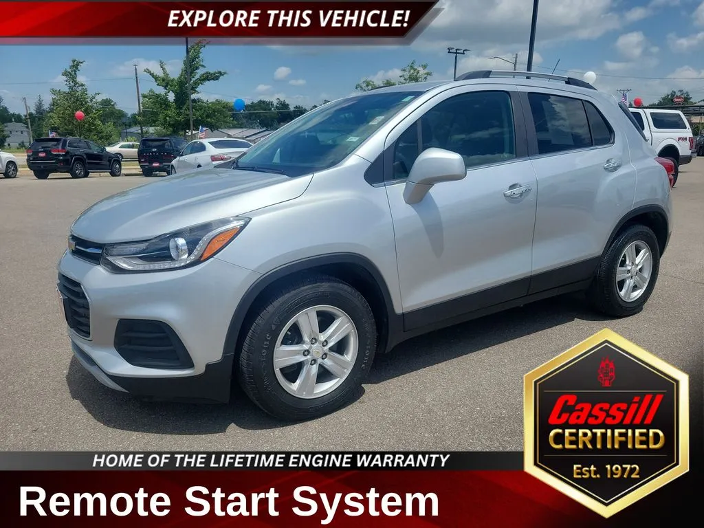 Silver 2020 Chevrolet Trax LT for sale in Cedar Rapids, IA