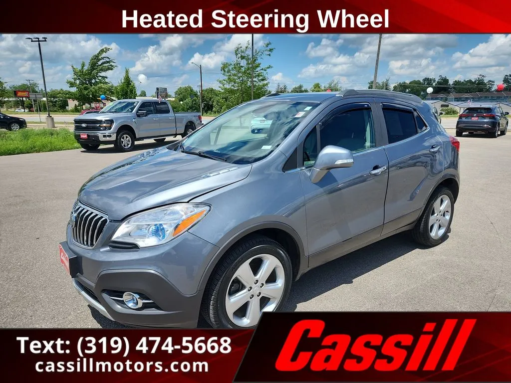 Gray 2015 Buick Encore Leather for sale in Cedar Rapids, IA