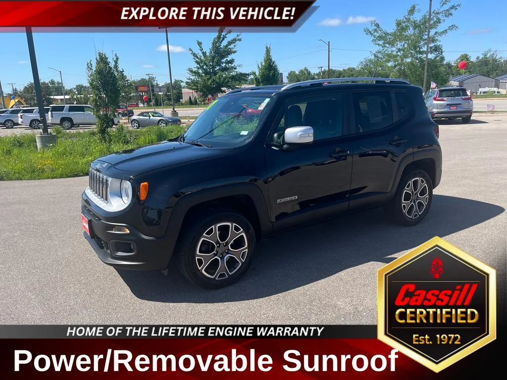 Used 2017 Jeep Renegade Limited for sale in Cedar Rapids, IA at