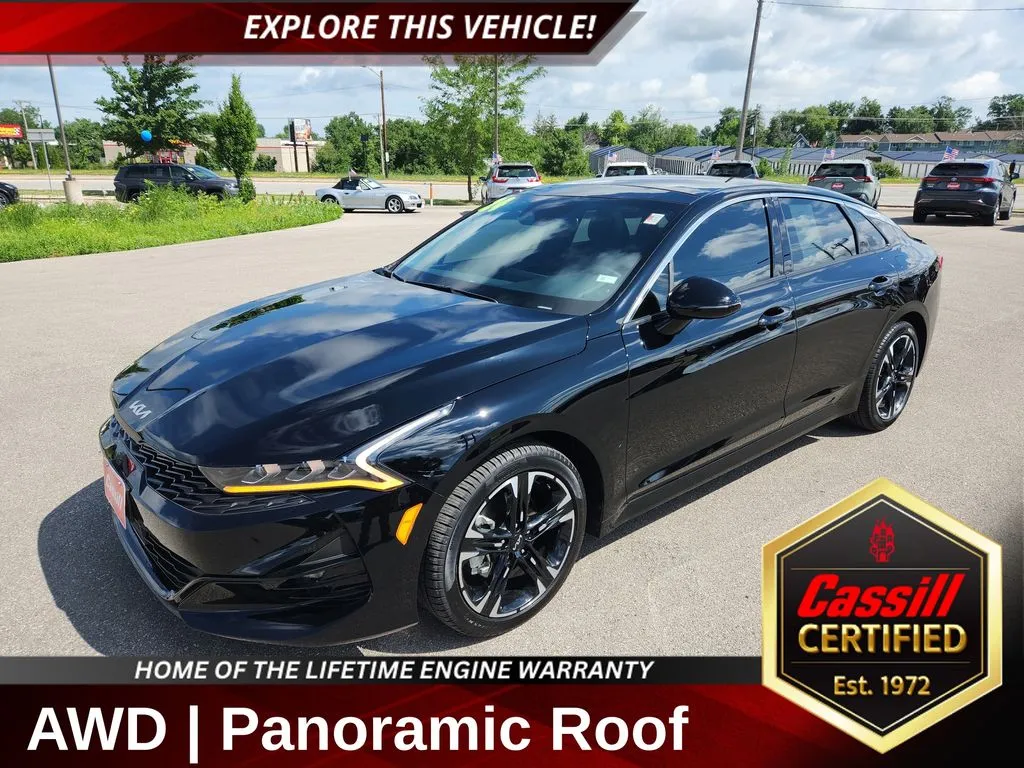 Black 2024 Kia K5 GT-Line for sale in Cedar Rapids, IA