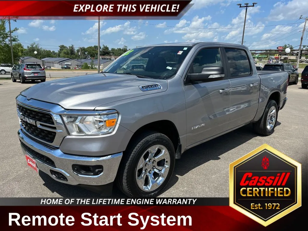 Silver 2022 Ram 1500 Big Horn/Lone Star for sale in Cedar Rapids, IA