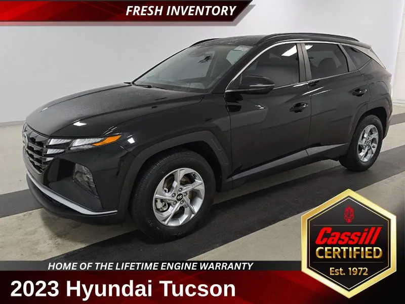 Black 2023 Hyundai Tucson SEL for sale in Cedar Rapids, IA