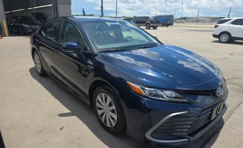 Photos of 2021 Toyota Camry Hybrid LE for sale in Cedar Rapids, IA at Cassill Motors