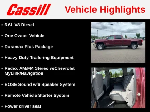 More photos of 2016 Chevrolet Silverado 2500HD LTZ at Cassill Motors, IA