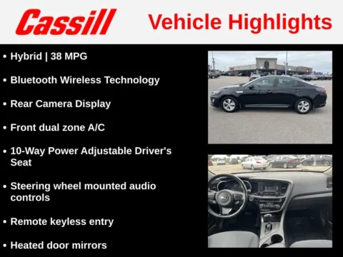 More photos of 2015 Kia Optima Hybrid at Cassill Motors, IA