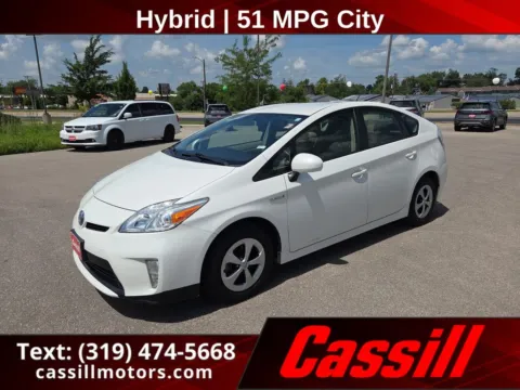 White 2013 Toyota Prius Two for sale in Cedar Rapids, IA