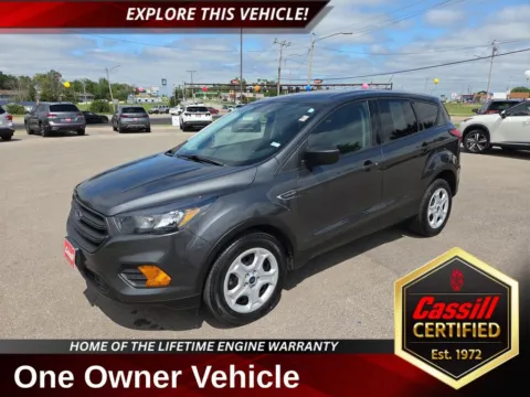 Gray 2019 Ford Escape S for sale in Cedar Rapids, IA