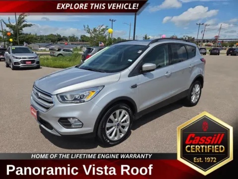 Silver 2019 Ford Escape SEL for sale in Cedar Rapids, IA