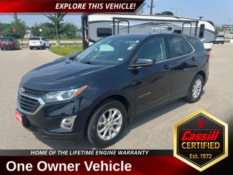 Blue 2020 Chevrolet Equinox LT for sale in Cedar Rapids, IA