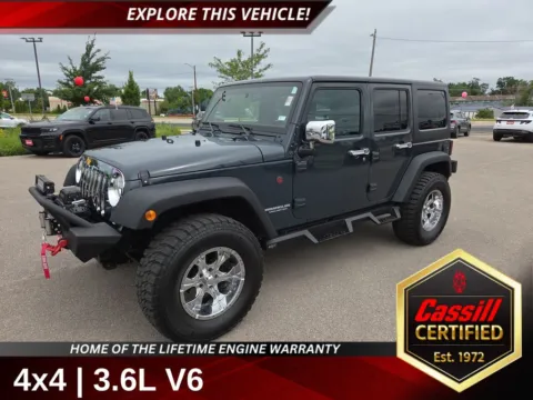 Gray 2017 Jeep Wrangler Unlimited Sport for sale in Cedar Rapids, IA