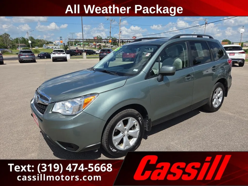 2015 Subaru Forester 2.5i Premium for sale in Cedar Rapids, IA