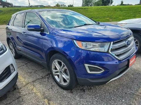 Another view of 2015 Ford Edge Titanium for sale in Cedar Rapids, IA at Cassill Motors